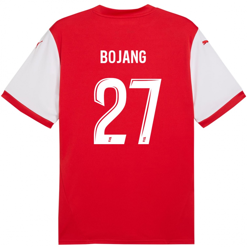 Kinderen Adama Bojang #27 Rood Wit Thuisshirt Thuistenue 2024/25 T-Shirt