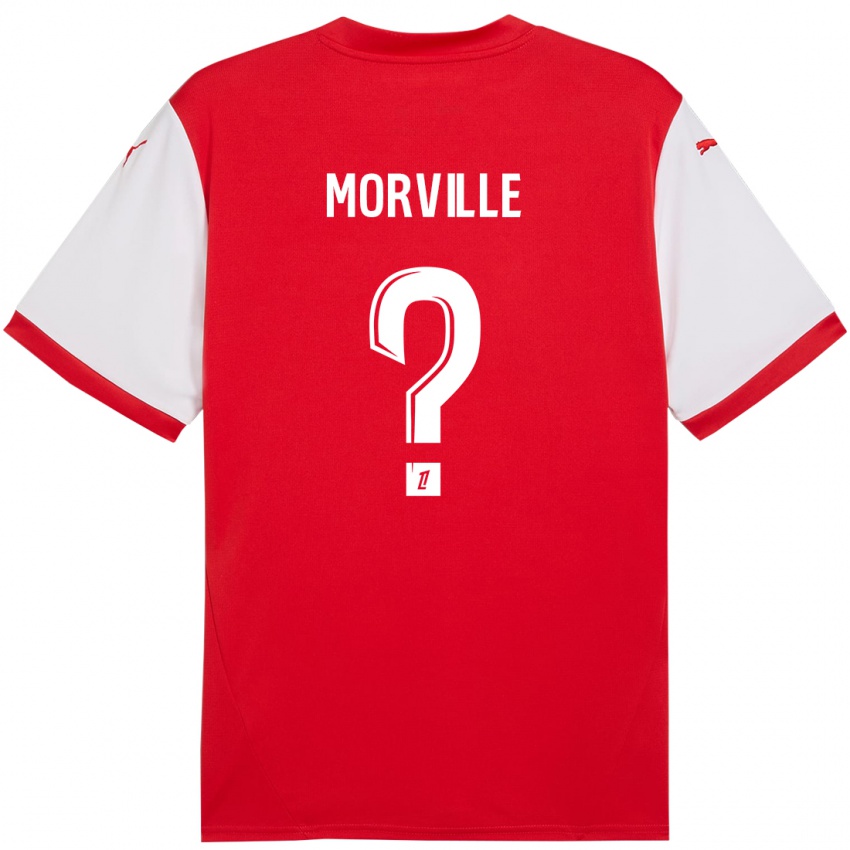 Kinderen Matisse Morville #0 Rood Wit Thuisshirt Thuistenue 2024/25 T-Shirt