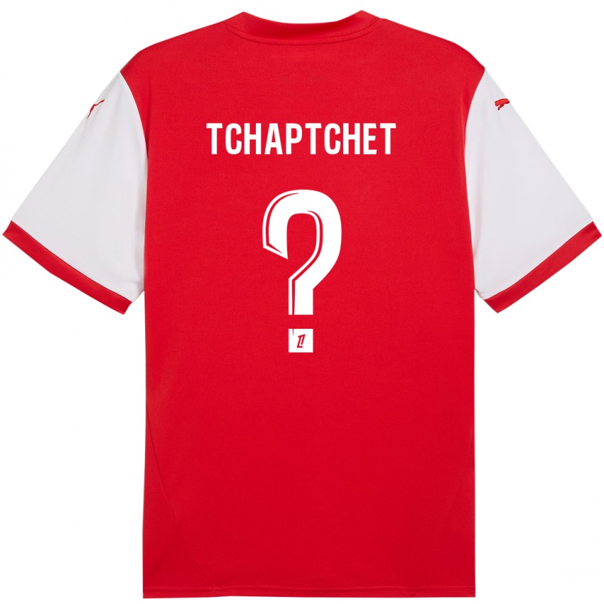 Kinderen Arthur Tchaptchet #0 Rood Wit Thuisshirt Thuistenue 2024/25 T-Shirt