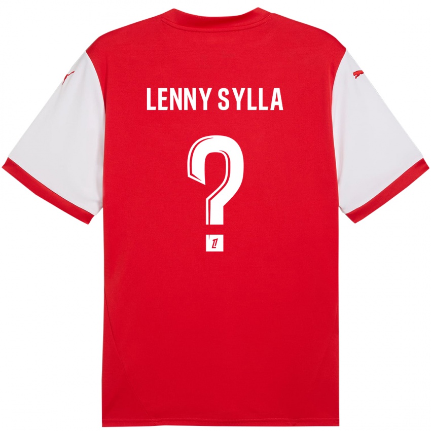 Kinderen Lenny Sylla #0 Rood Wit Thuisshirt Thuistenue 2024/25 T-Shirt