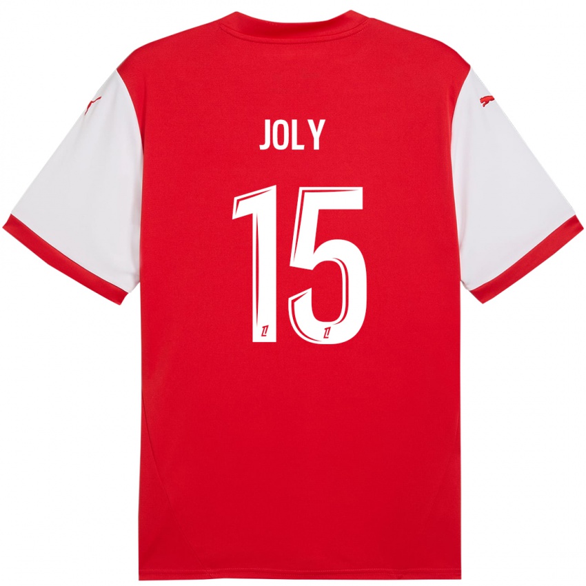 Kinderen Lou-Ann Joly #15 Rood Wit Thuisshirt Thuistenue 2024/25 T-Shirt