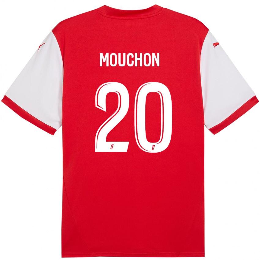 Kinderen Noemie Mouchon #20 Rood Wit Thuisshirt Thuistenue 2024/25 T-Shirt