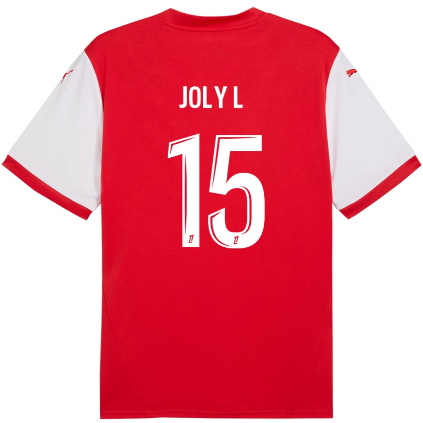 Kinderen Lou Ann Joly #15 Rood Wit Thuisshirt Thuistenue 2024/25 T-Shirt