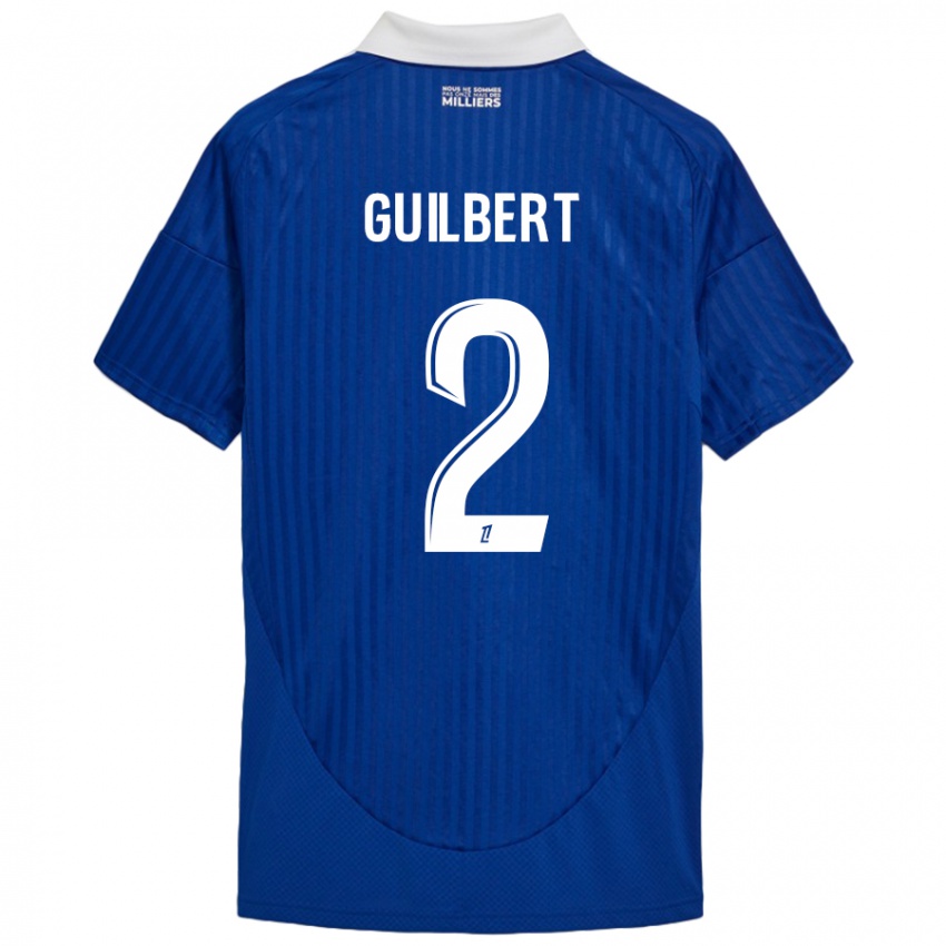 Kinderen Frédéric Guilbert #2 Blauw Wit Thuisshirt Thuistenue 2024/25 T-Shirt