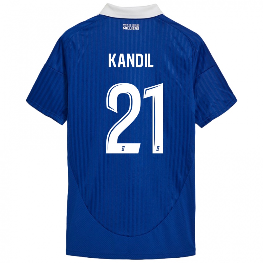 Kinderen Nordine Kandil #21 Blauw Wit Thuisshirt Thuistenue 2024/25 T-Shirt