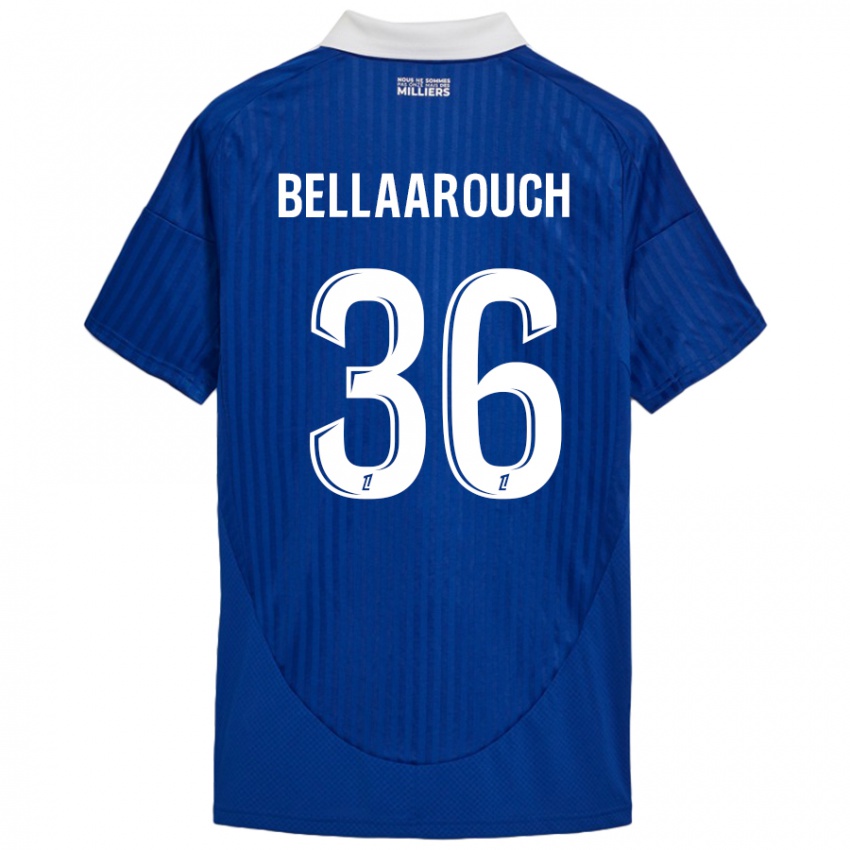 Kinderen Alaa Bellaarouch #36 Blauw Wit Thuisshirt Thuistenue 2024/25 T-Shirt