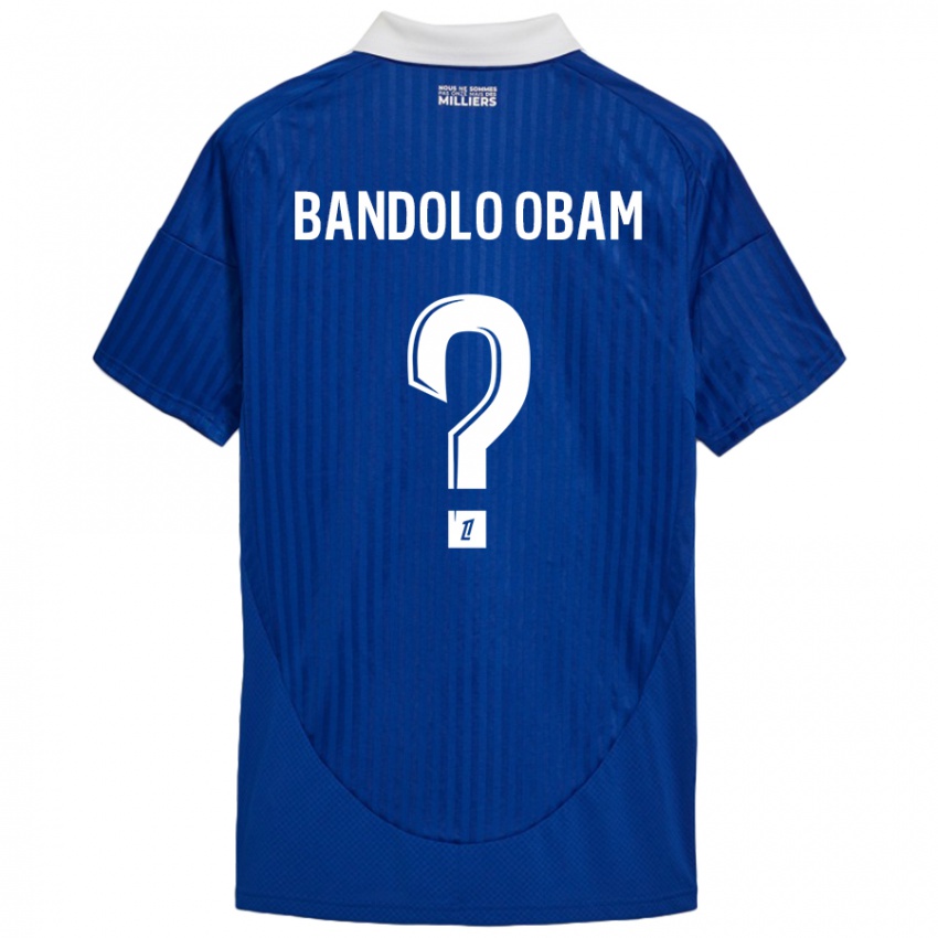 Kinderen Randy Bandolo Obam #0 Blauw Wit Thuisshirt Thuistenue 2024/25 T-Shirt