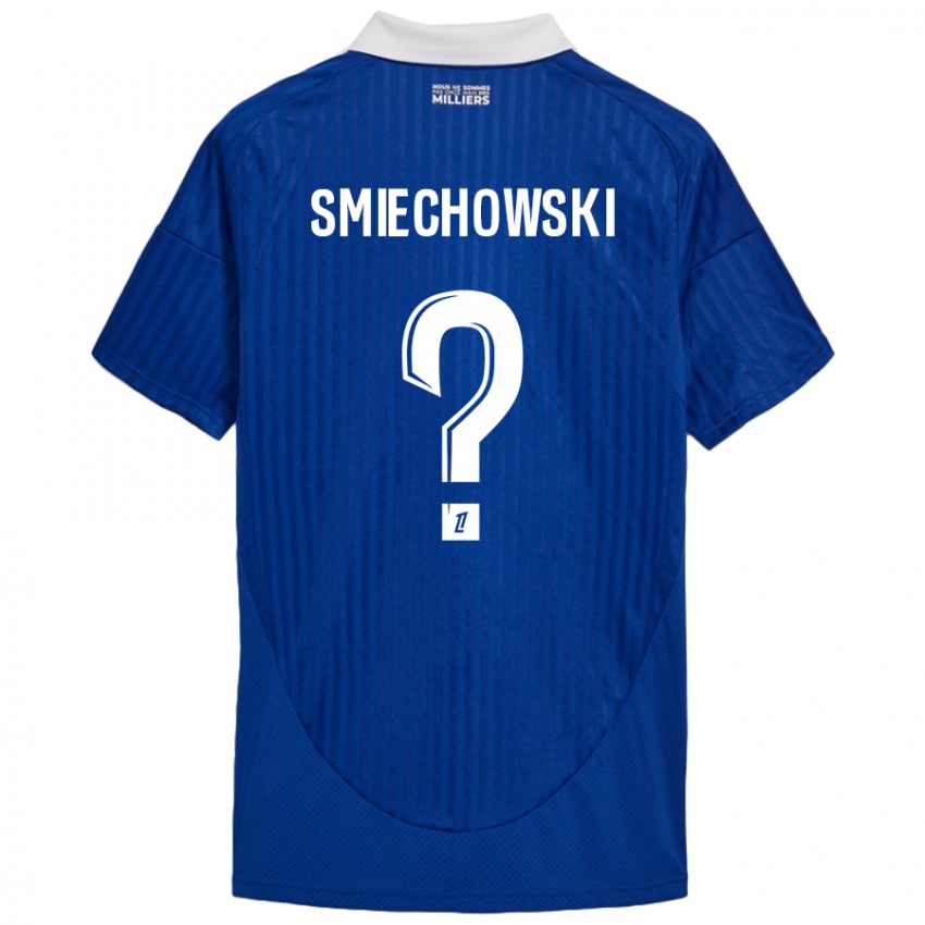 Kinderen Artur Smiechowski #0 Blauw Wit Thuisshirt Thuistenue 2024/25 T-Shirt