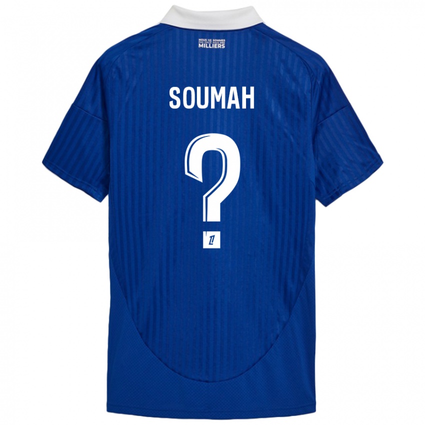 Kinderen Mohamed Soumah #0 Blauw Wit Thuisshirt Thuistenue 2024/25 T-Shirt