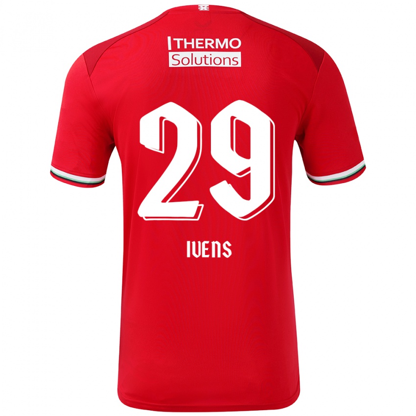 Kinderen Rose Ivens #29 Rood Wit Thuisshirt Thuistenue 2024/25 T-Shirt