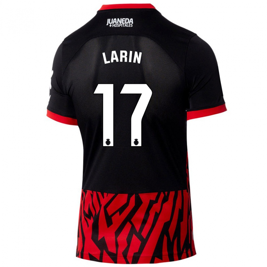 Kinderen Cyle Larin #17 Zwart Rood Thuisshirt Thuistenue 2024/25 T-Shirt