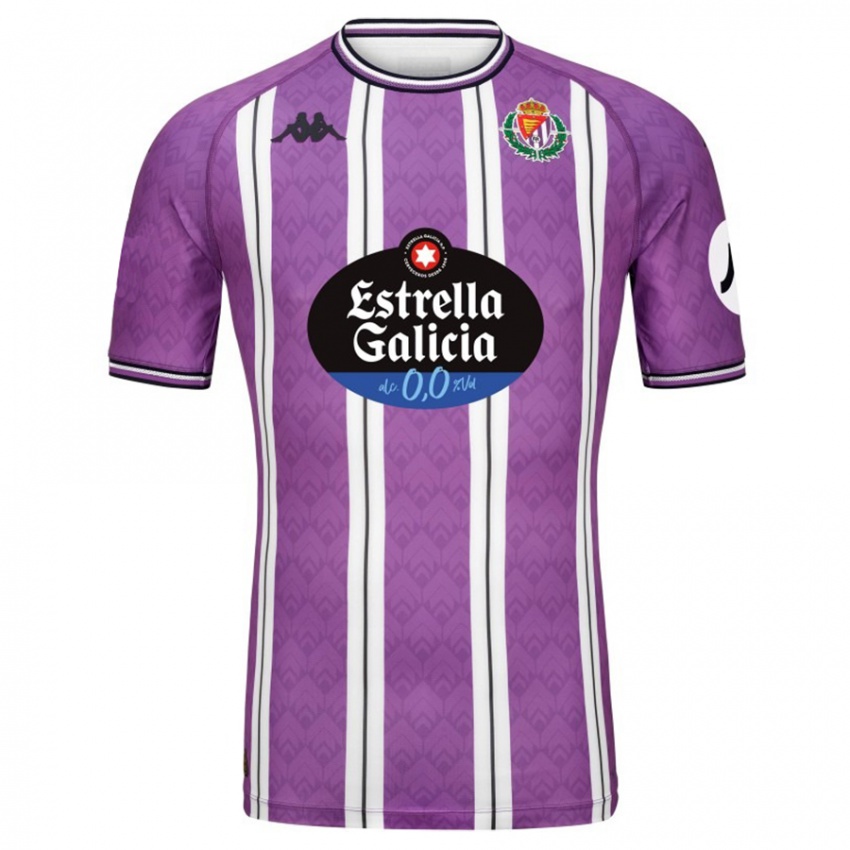 Kinderen Sergio Neira #0 Paars Wit Thuisshirt Thuistenue 2024/25 T-Shirt