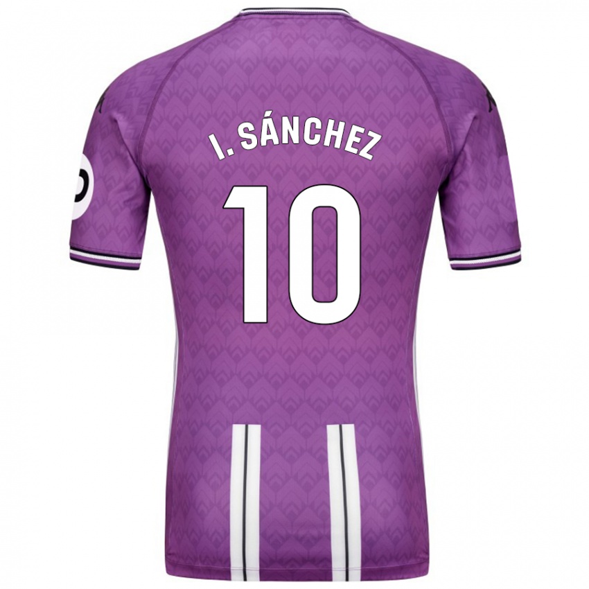 Kinderen Iván Sánchez #10 Paars Wit Thuisshirt Thuistenue 2024/25 T-Shirt