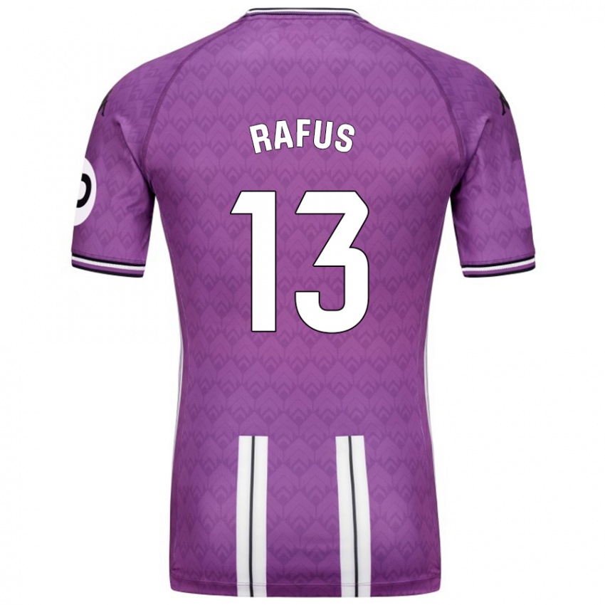 Kinderen Arnau Rafus #13 Paars Wit Thuisshirt Thuistenue 2024/25 T-Shirt