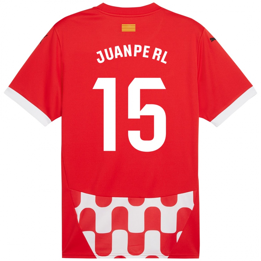 Kinderen Juanpe #15 Rood Wit Thuisshirt Thuistenue 2024/25 T-Shirt