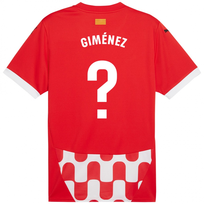 Kinderen Félix Giménez #0 Rood Wit Thuisshirt Thuistenue 2024/25 T-Shirt