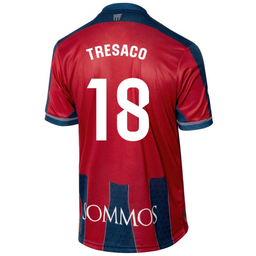 Kinderen Rafa Tresaco #18 Rood Blauw Thuisshirt Thuistenue 2024/25 T-Shirt