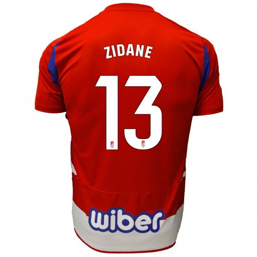 Kinderen Luca Zidane #13 Rood Wit Blauw Thuisshirt Thuistenue 2024/25 T-Shirt