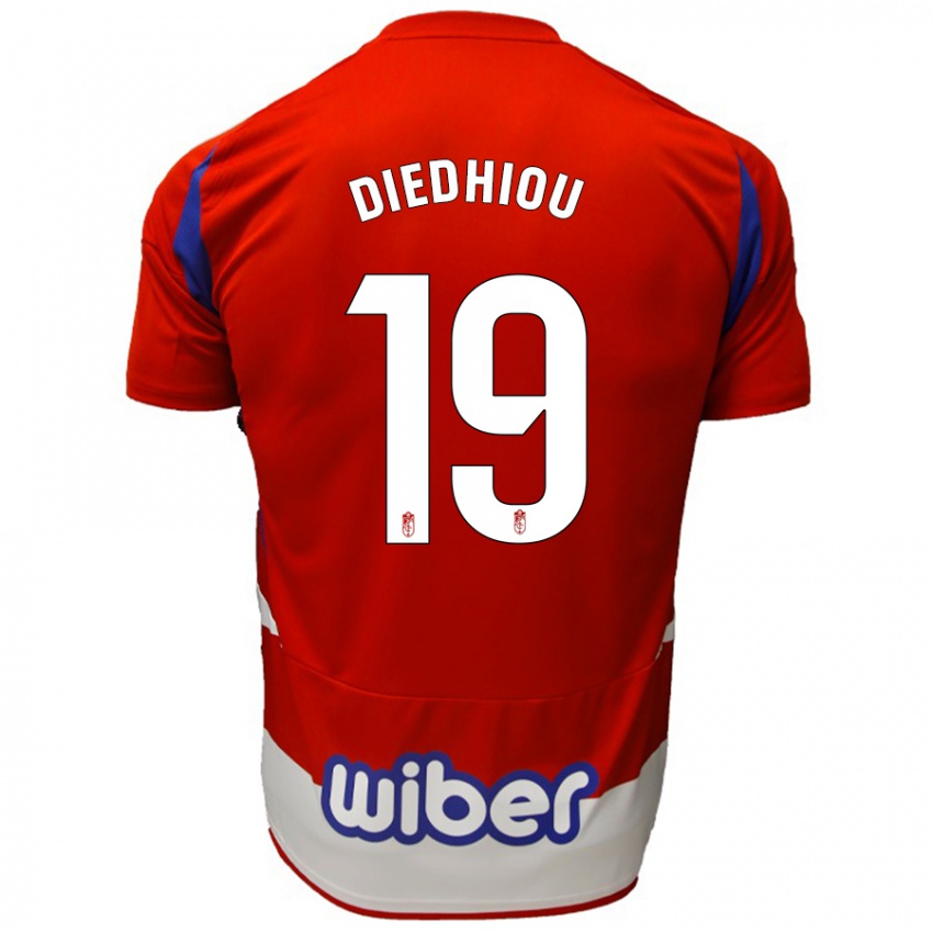 Kinderen Famara Diédhiou #19 Rood Wit Blauw Thuisshirt Thuistenue 2024/25 T-Shirt