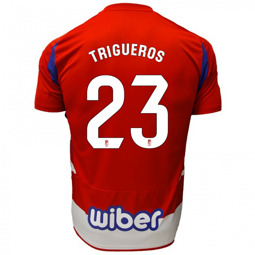 Kinderen Manu Trigueros #23 Rood Wit Blauw Thuisshirt Thuistenue 2024/25 T-Shirt