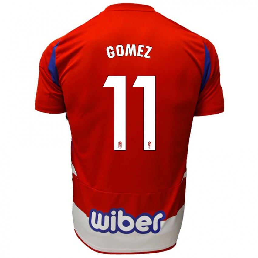 Kinderen Andrea Gómez #11 Rood Wit Blauw Thuisshirt Thuistenue 2024/25 T-Shirt