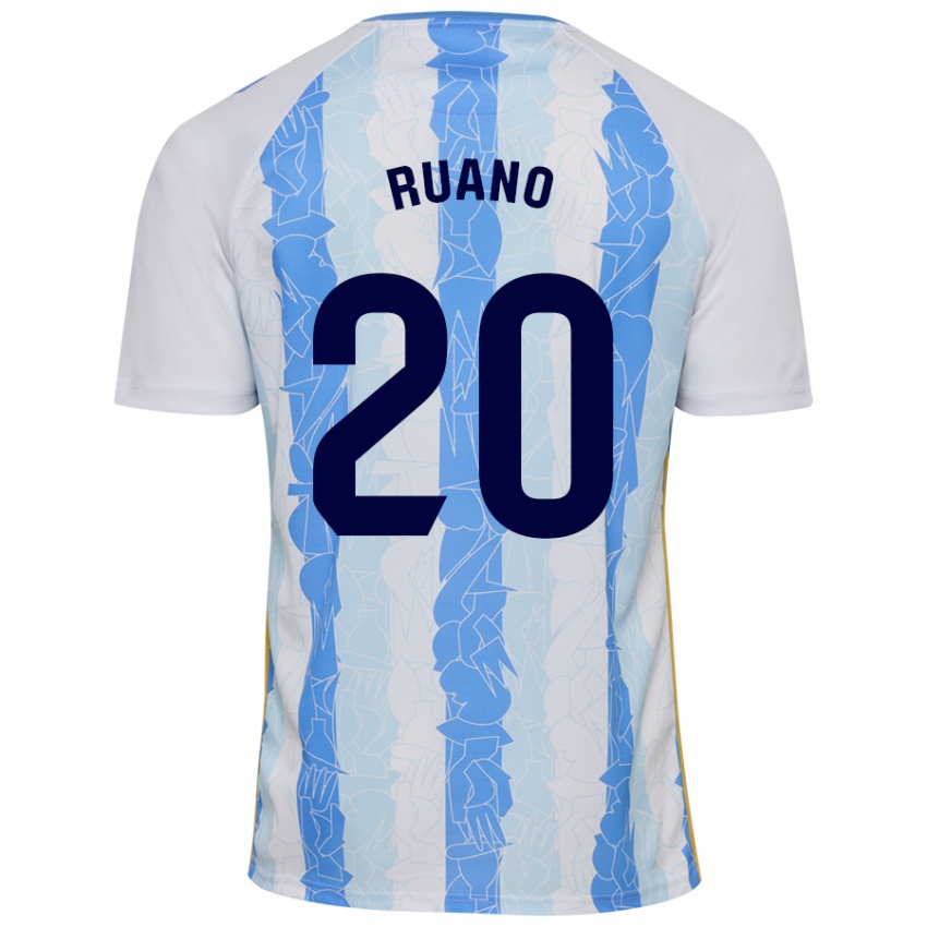 Kinderen Celia Ruano #20 Wit Blauw Thuisshirt Thuistenue 2024/25 T-Shirt