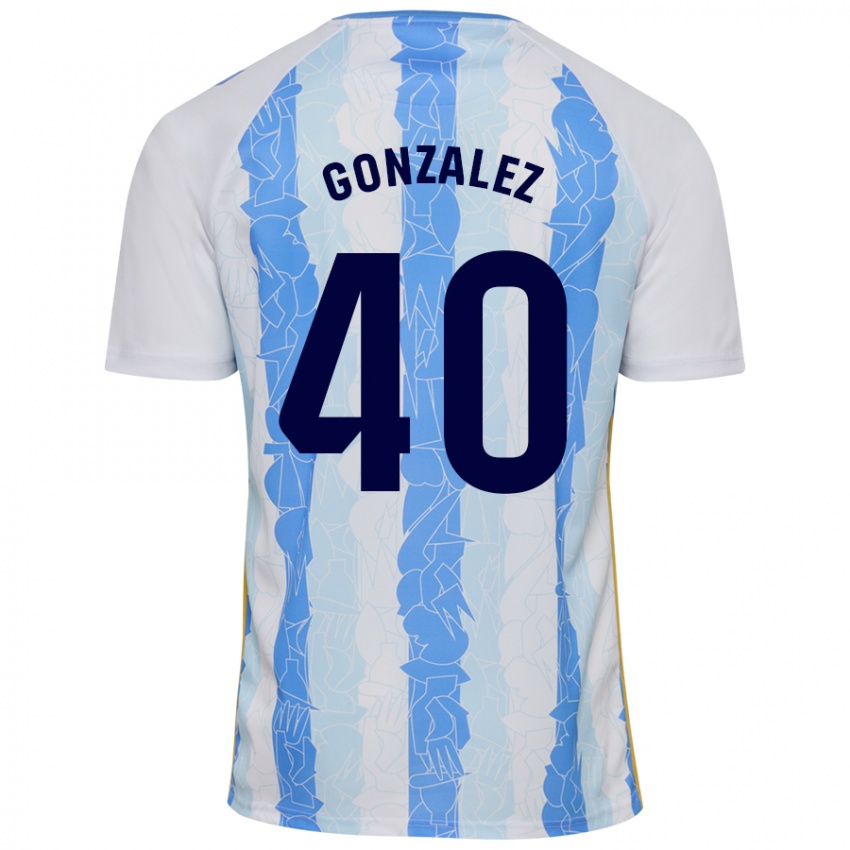 Kinderen Carol González #40 Wit Blauw Thuisshirt Thuistenue 2024/25 T-Shirt