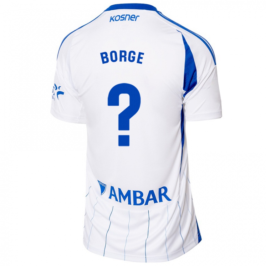 Kinderen Andrés Borge #0 Rood Wit Thuisshirt Thuistenue 2024/25 T-Shirt