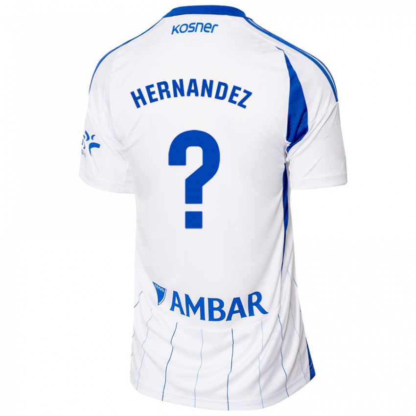 Kinderen Diego Hernández #0 Rood Wit Thuisshirt Thuistenue 2024/25 T-Shirt