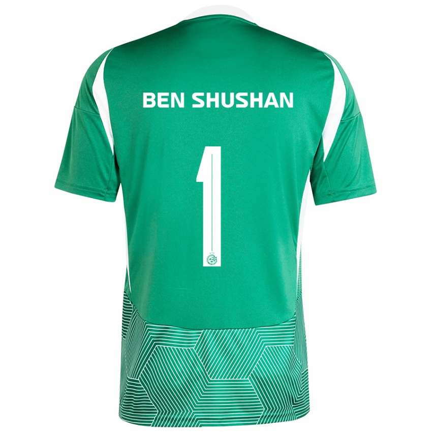 Kinderen Ori Ben Shushan #1 Groen Wit Thuisshirt Thuistenue 2024/25 T-Shirt