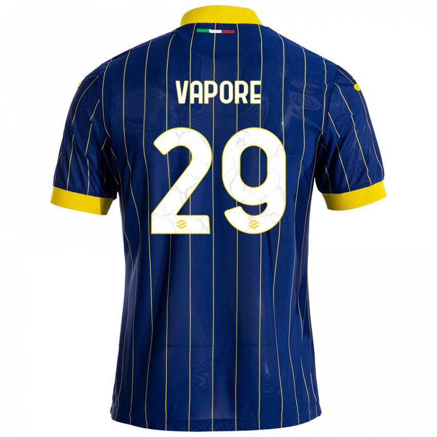 Kinderen Angelo Vapore #29 Blauw Geel Thuisshirt Thuistenue 2024/25 T-Shirt