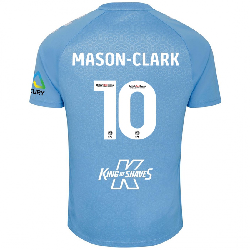 Kinderen Ephron Mason-Clark #10 Blauw Wit Thuisshirt Thuistenue 2024/25 T-Shirt