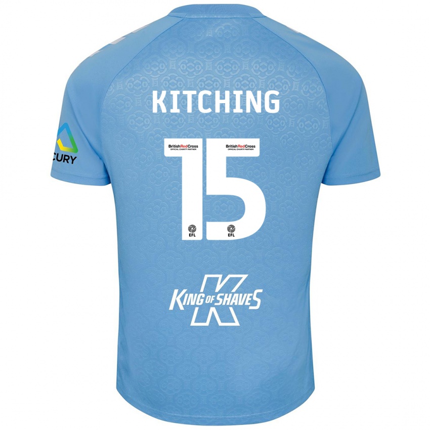 Kinderen Liam Kitching #15 Blauw Wit Thuisshirt Thuistenue 2024/25 T-Shirt