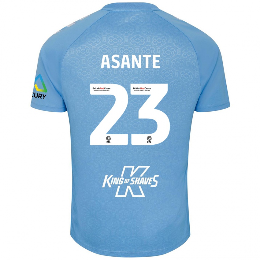 Kinderen Brandon Thomas-Asante #23 Blauw Wit Thuisshirt Thuistenue 2024/25 T-Shirt