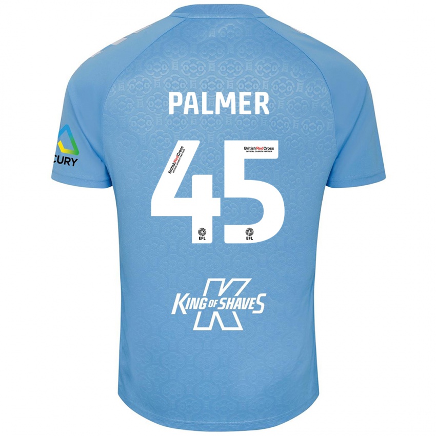 Kinderen Kasey Palmer #45 Blauw Wit Thuisshirt Thuistenue 2024/25 T-Shirt