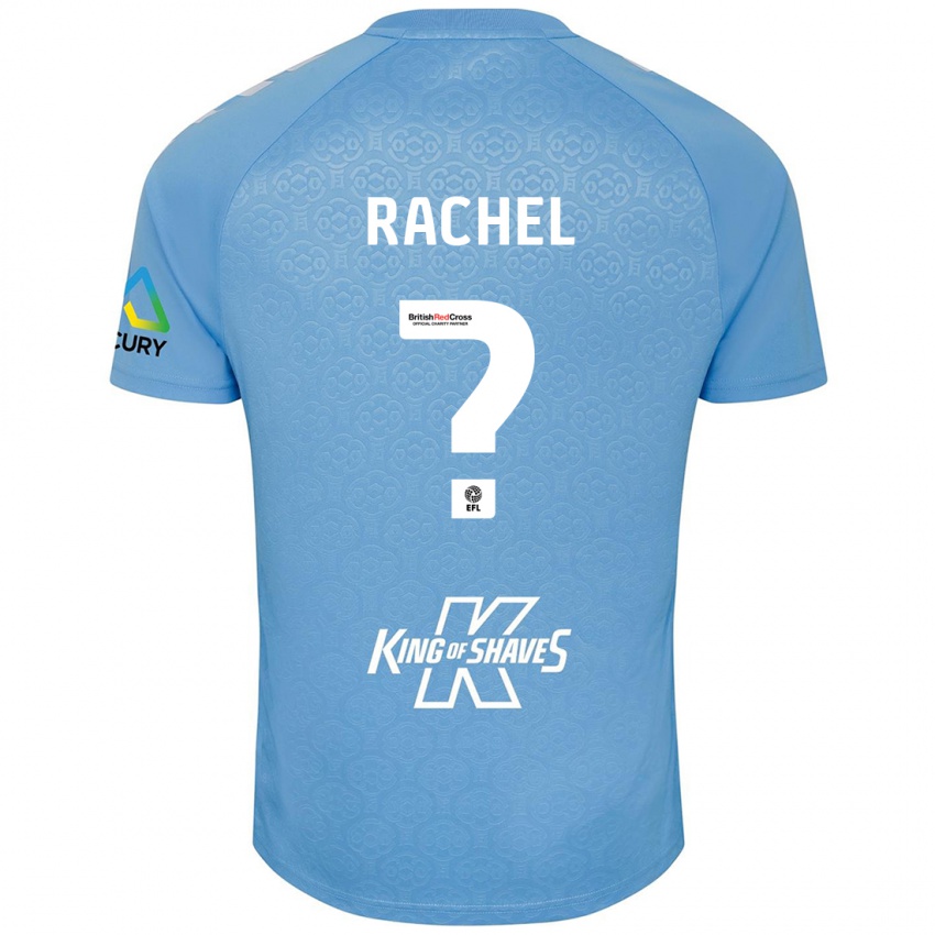 Kinderen Daniel Rachel #0 Blauw Wit Thuisshirt Thuistenue 2024/25 T-Shirt