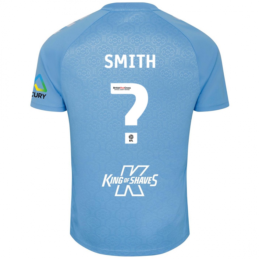 Kinderen Jayden Smith #0 Blauw Wit Thuisshirt Thuistenue 2024/25 T-Shirt