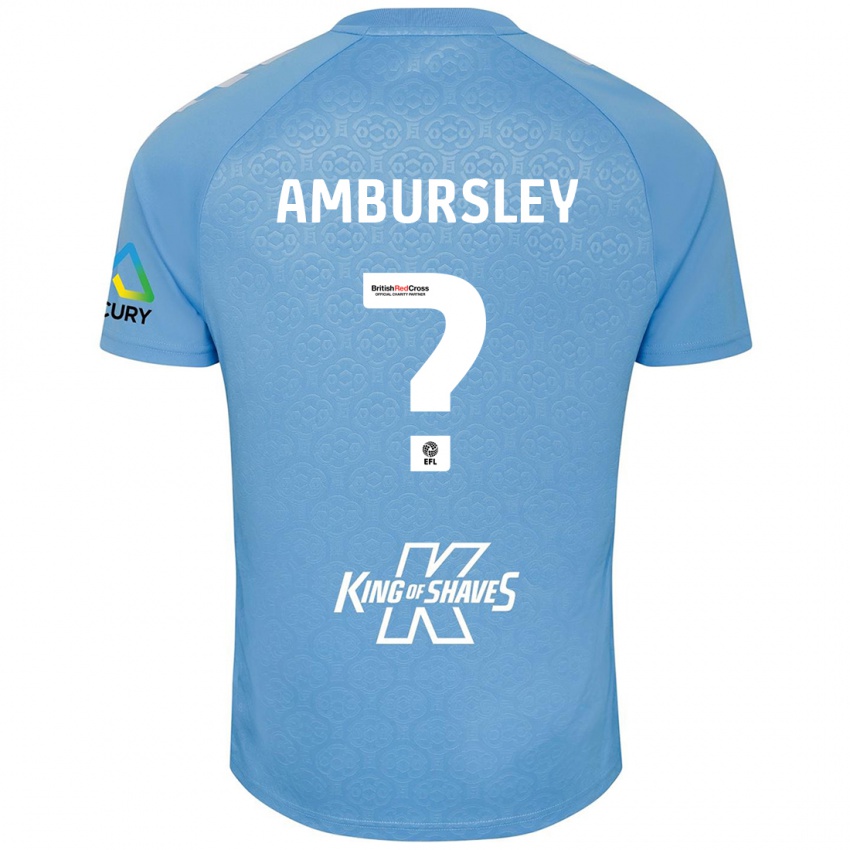 Kinderen Conrad Ambursley #0 Blauw Wit Thuisshirt Thuistenue 2024/25 T-Shirt