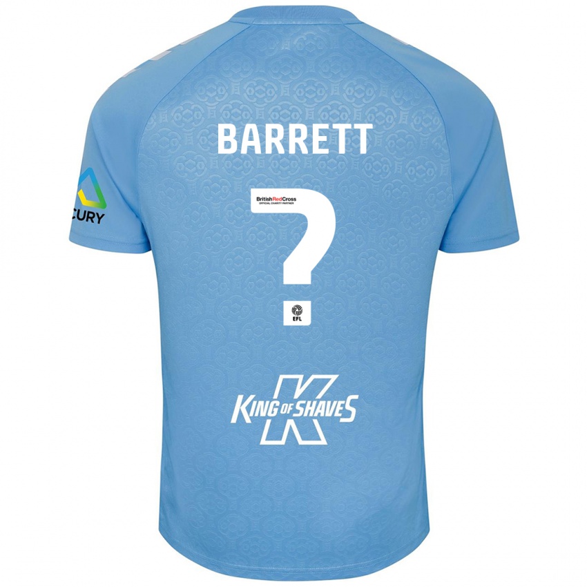 Kinderen Marlow Barrett #0 Blauw Wit Thuisshirt Thuistenue 2024/25 T-Shirt