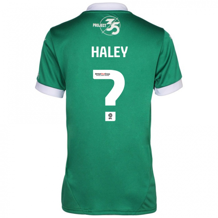 Kinderen Toby Haley #0 Groen Wit Thuisshirt Thuistenue 2024/25 T-Shirt