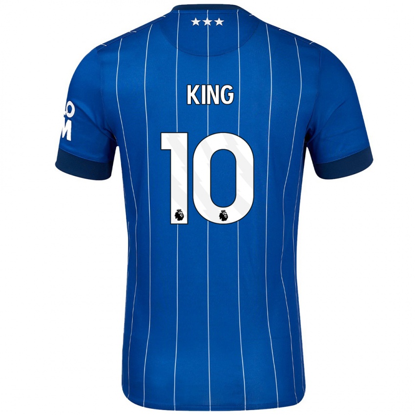 Kinderen Eloise King #10 Marineblauw Thuisshirt Thuistenue 2024/25 T-Shirt