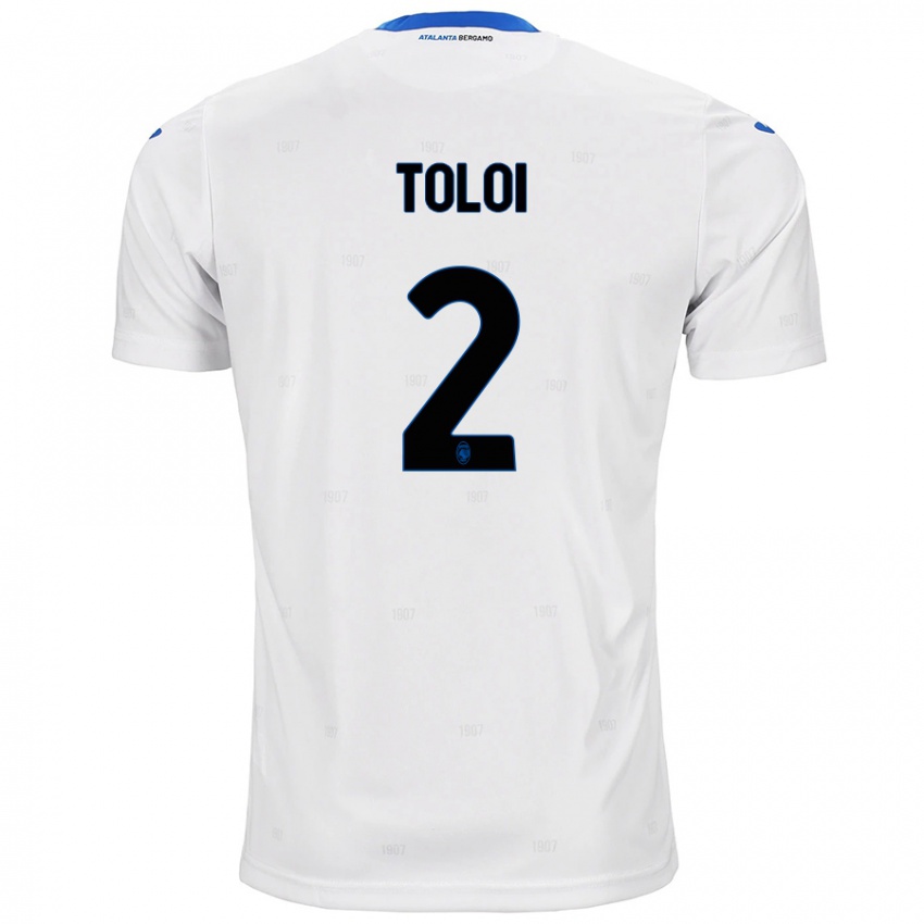 Kinderen Rafael Tolói #2 Wit Uitshirt Uittenue 2024/25 T-Shirt