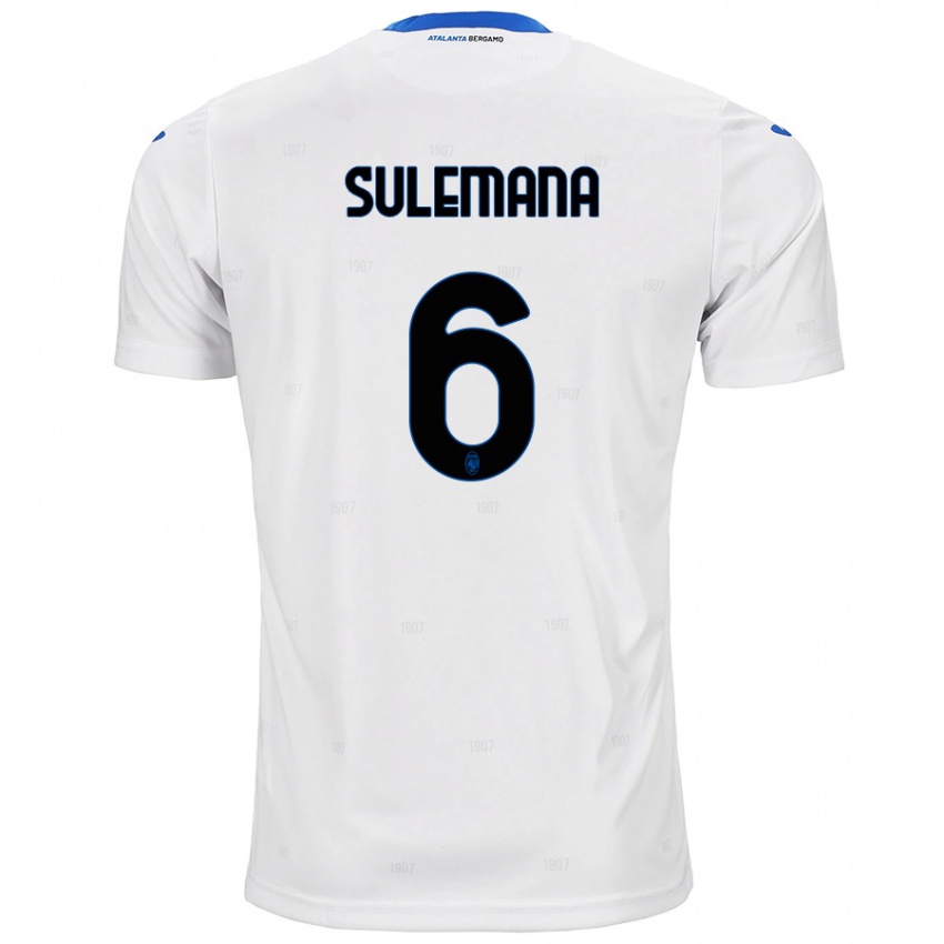 Kinderen Ibrahim Sulemana #6 Wit Uitshirt Uittenue 2024/25 T-Shirt