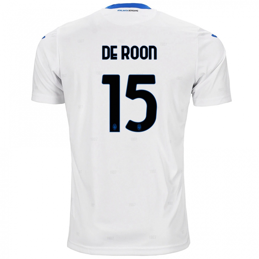 Kinderen Marten De Roon #15 Wit Uitshirt Uittenue 2024/25 T-Shirt