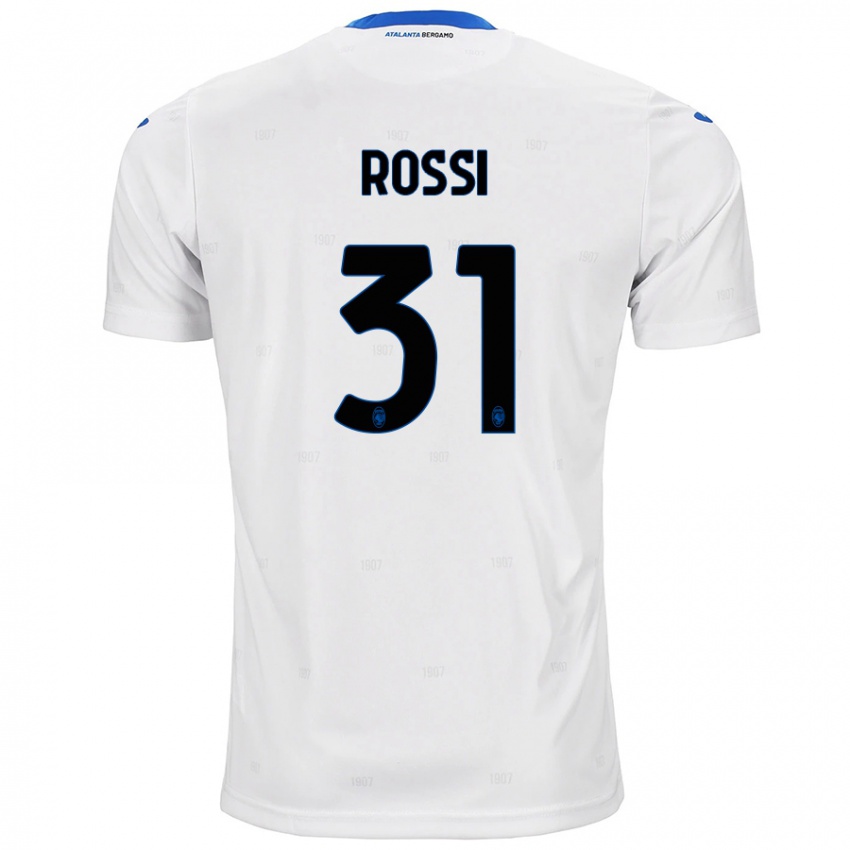 Kinderen Francesco Rossi #31 Wit Uitshirt Uittenue 2024/25 T-Shirt