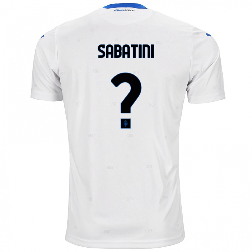 Kinderen Carlo Sabatini #0 Wit Uitshirt Uittenue 2024/25 T-Shirt