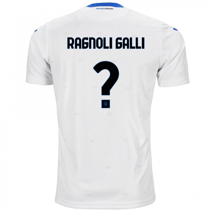 Kinderen Federico Ragnoli Galli #0 Wit Uitshirt Uittenue 2024/25 T-Shirt