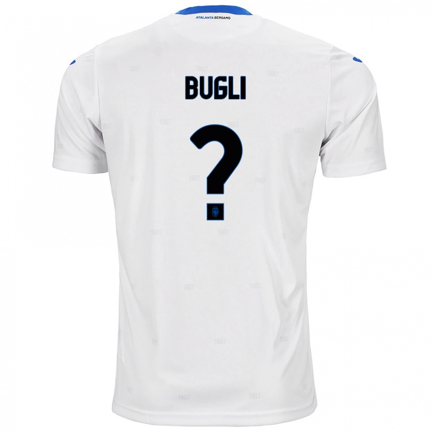 Kinderen Gabriel Bugli #0 Wit Uitshirt Uittenue 2024/25 T-Shirt