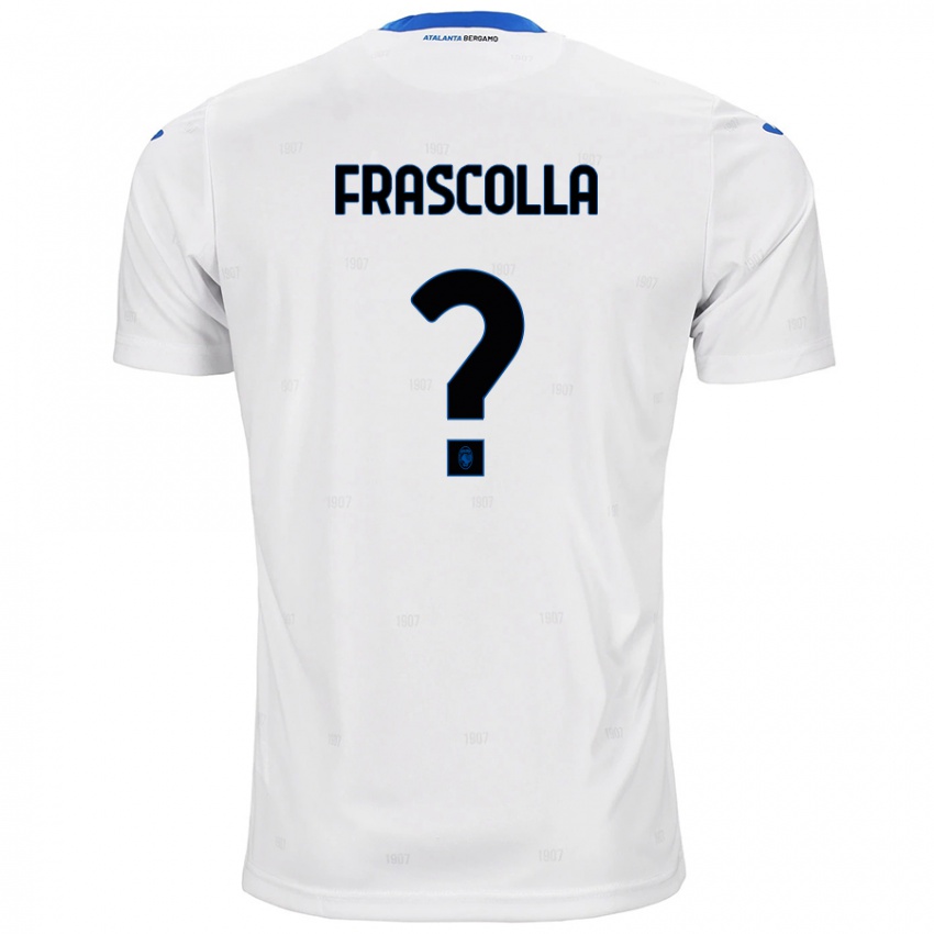 Kinderen Andrea Frascolla #0 Wit Uitshirt Uittenue 2024/25 T-Shirt