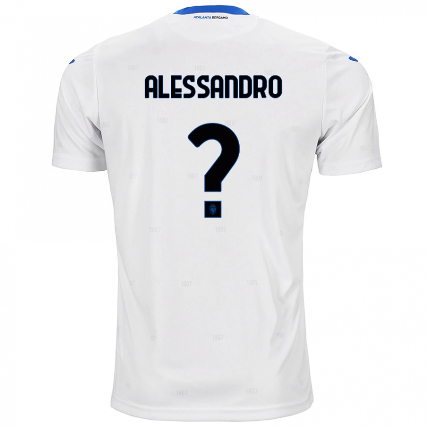 Kinderen Alessandro Rinaldi #0 Wit Uitshirt Uittenue 2024/25 T-Shirt